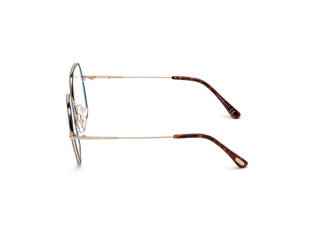 Dark Havana Female Glasses Tom Ford 889214073709