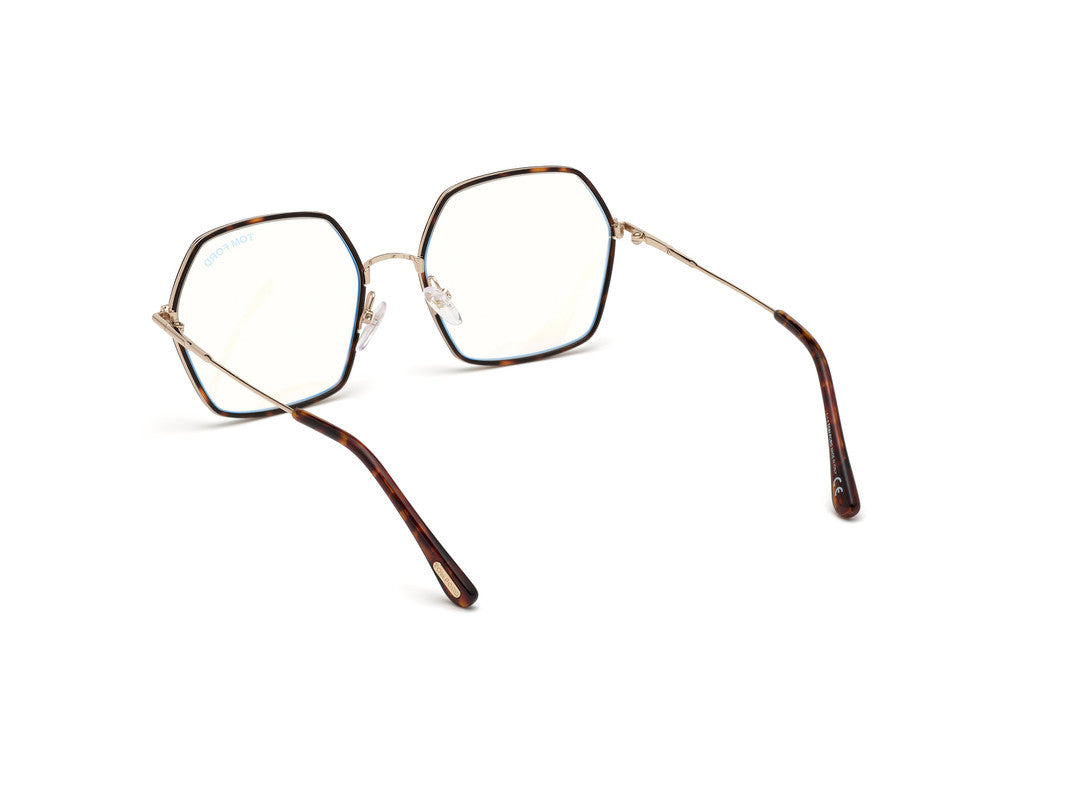 Dark Havana Female Glasses Tom Ford 889214073709