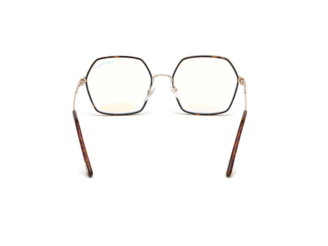 Dark Havana Female Glasses Tom Ford 889214073709