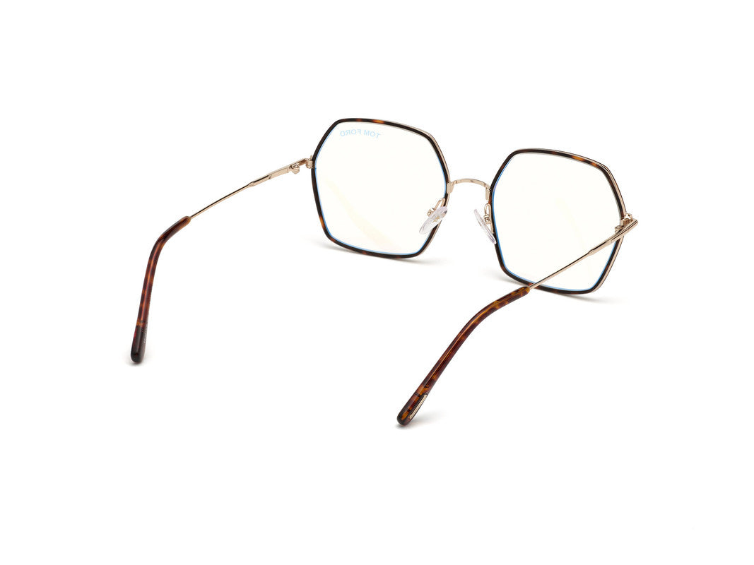 Dark Havana Female Glasses Tom Ford 889214073709