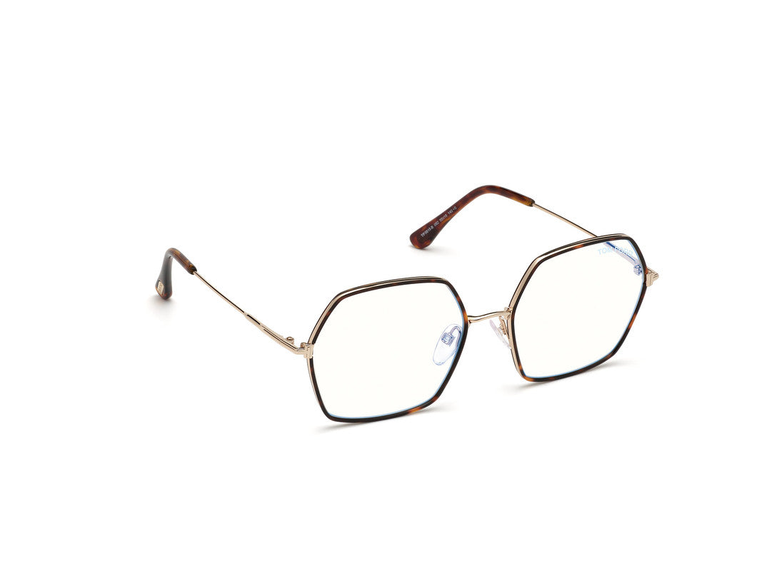 Dark Havana Female Glasses Tom Ford 889214073709