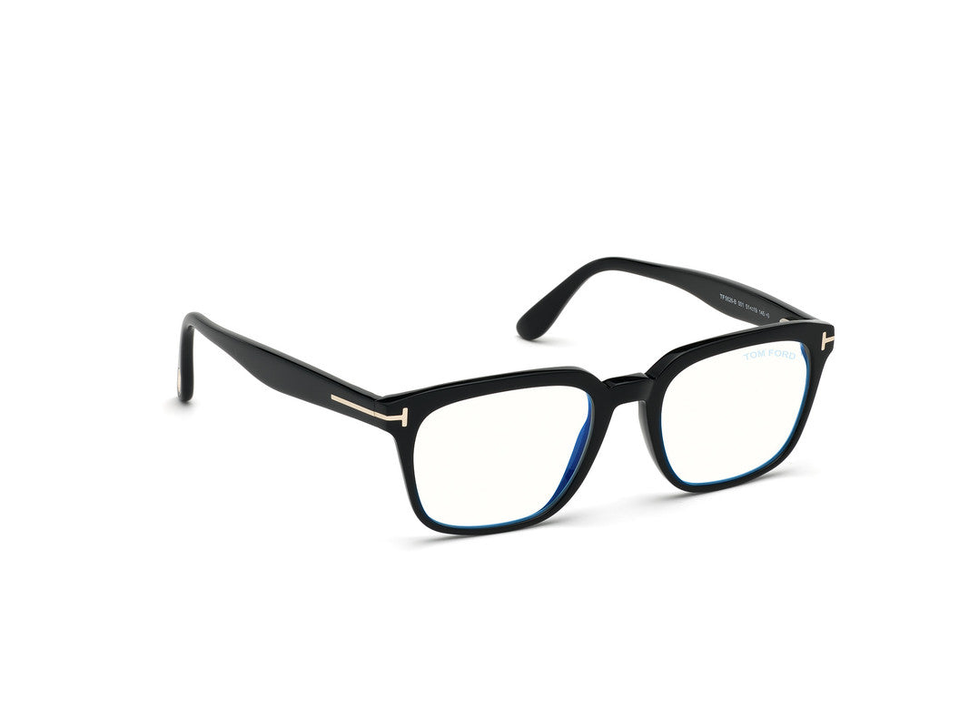 Shiny Black Male Glasses Tom Ford 889214075475