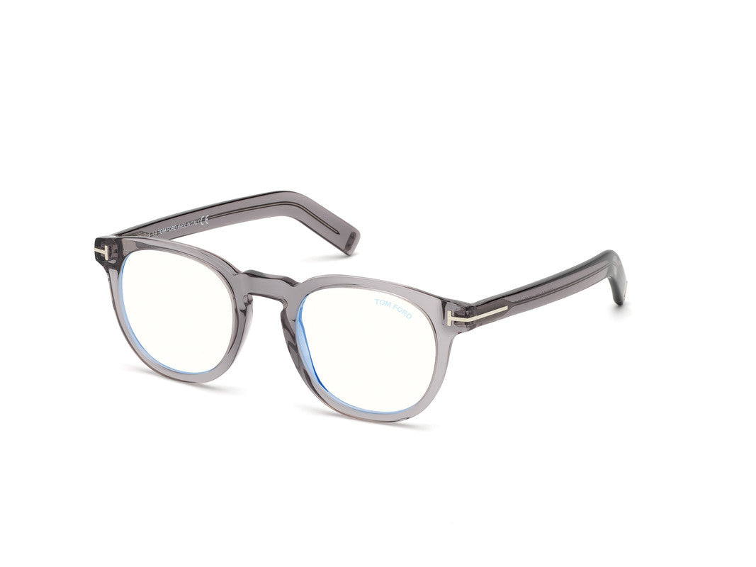 Shiny Grey Male Glasses Tom Ford 889214075611