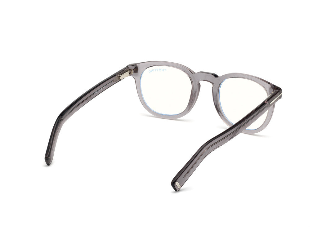 Shiny Grey Male Glasses Tom Ford 889214075574