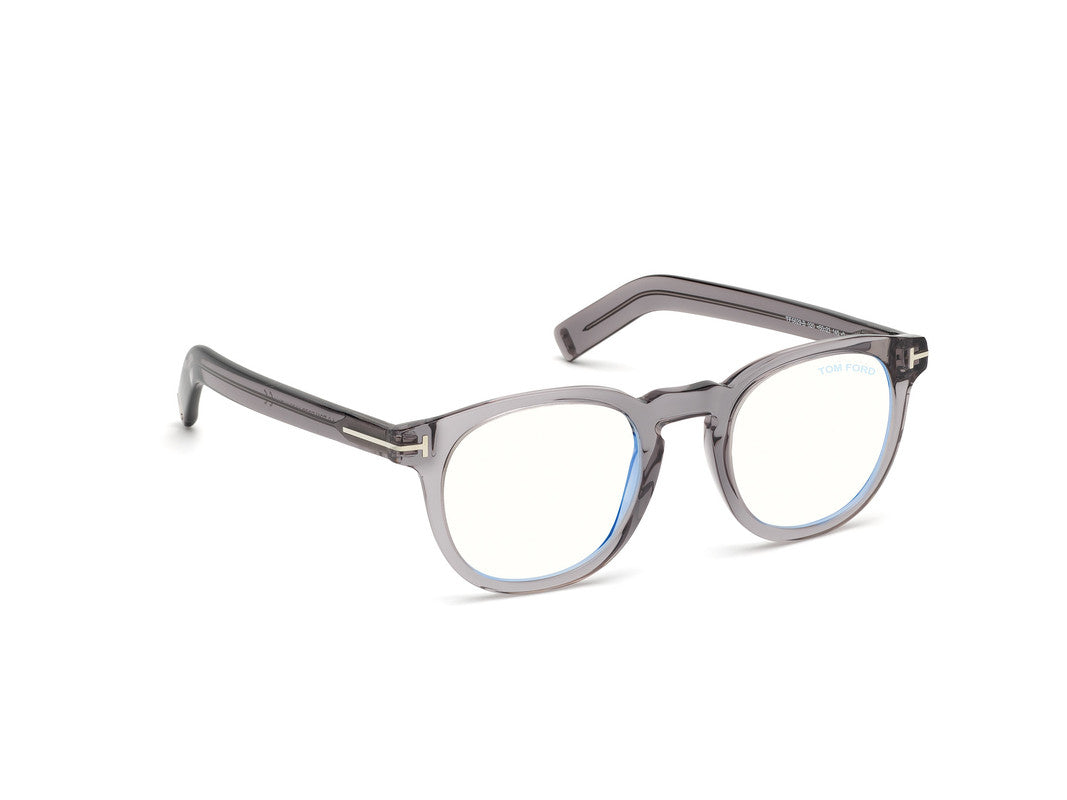 Shiny Grey Male Glasses Tom Ford 889214075574