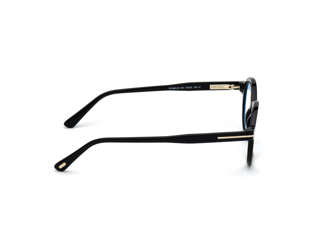 Shiny Black Unisex Glasses Tom Ford 889214137944