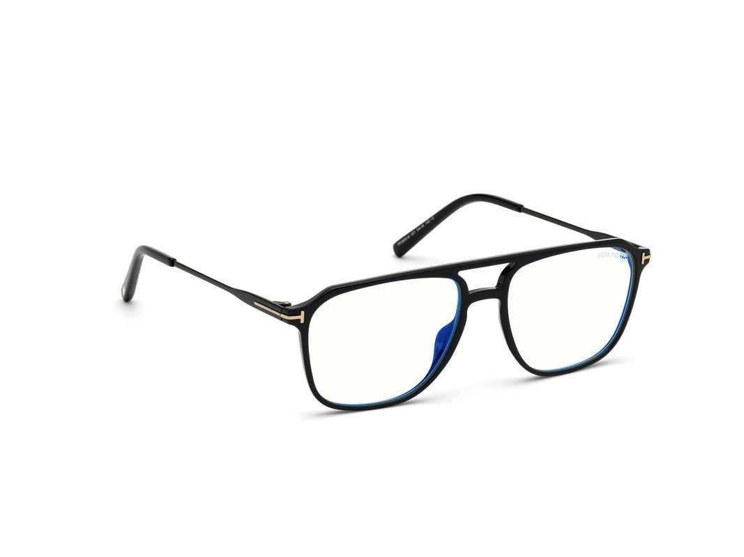 Shiny Black Male Glasses Tom Ford 889214137982