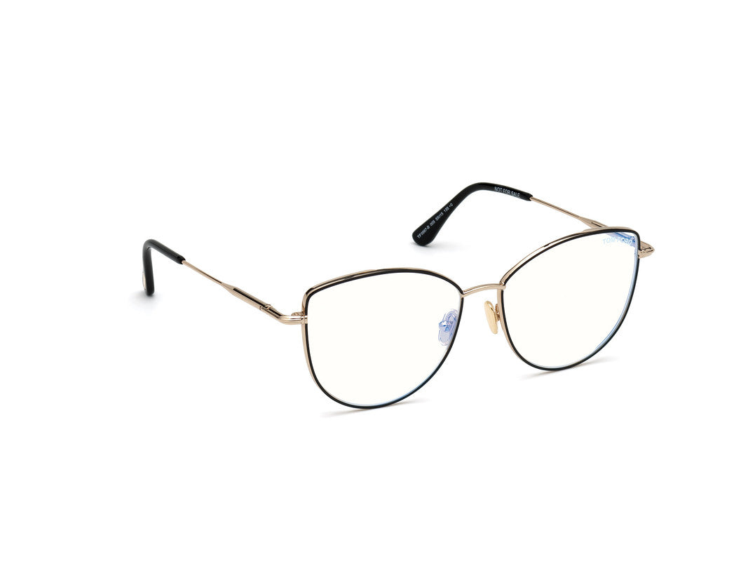 Black/Monocolor Female Glasses Tom Ford 889214138088