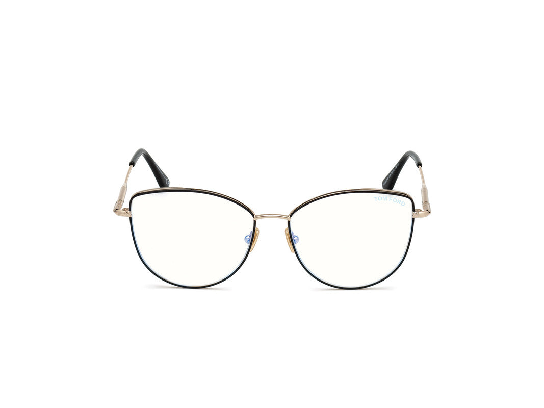 Black/Monocolor Female Glasses Tom Ford 889214138088