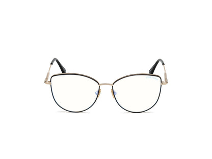 Black/Monocolor Female Glasses Tom Ford 889214138088