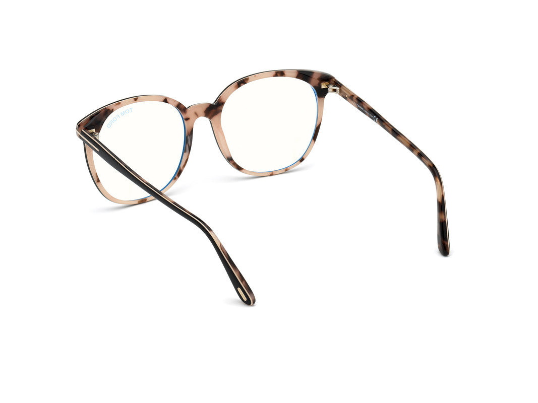 Black/Horn Female Glasses Tom Ford 889214137463