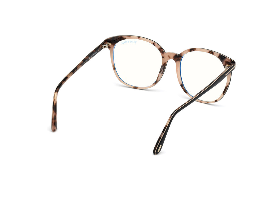 Black/Horn Female Glasses Tom Ford 889214137463