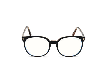 Black/Horn Female Glasses Tom Ford 889214137463