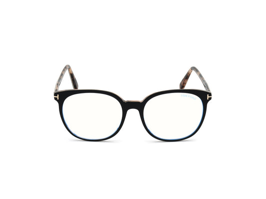 Black/Horn Female Glasses Tom Ford 889214137463