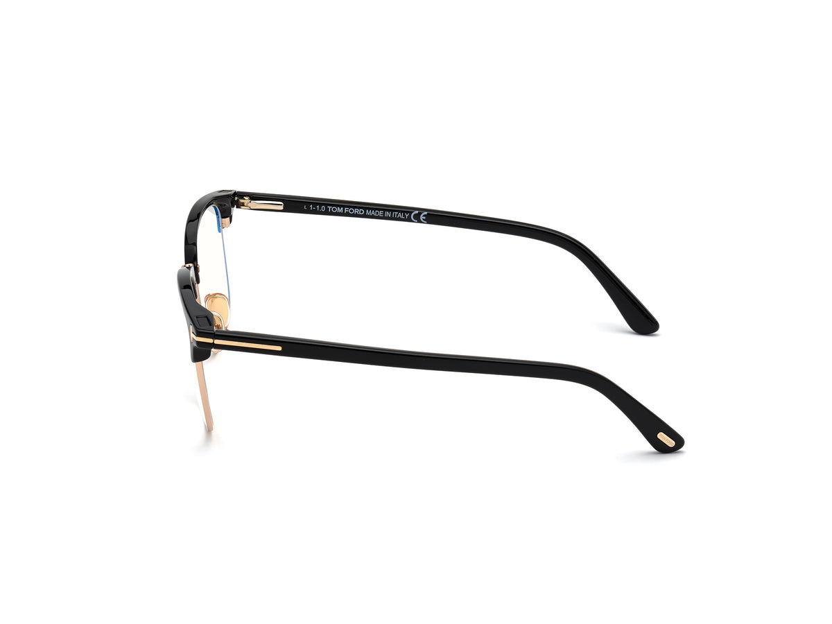 Shiny Black Male Glasses Tom Ford 889214165046
