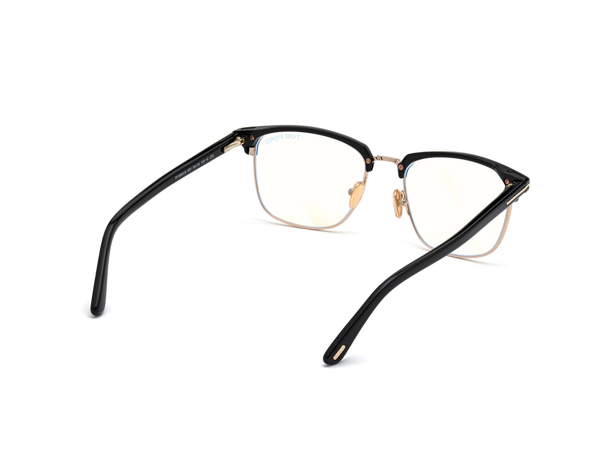 Shiny Black Male Glasses Tom Ford 889214165046