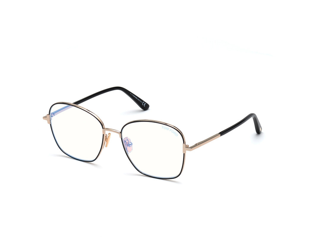 Black/Monocolor Female Glasses Tom Ford 889214165107