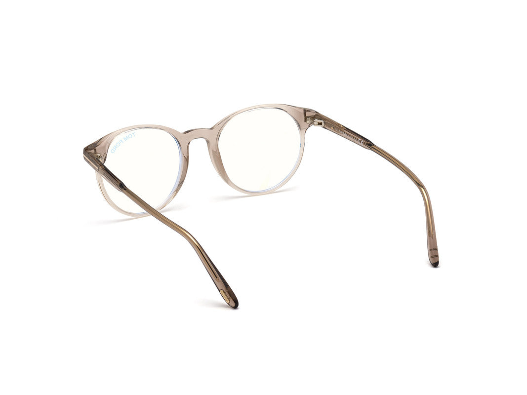 Shiny Light Brown Female Glasses Tom Ford 889214181534