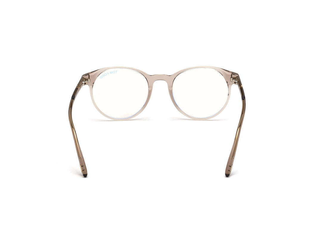 Shiny Light Brown Female Glasses Tom Ford 889214181534