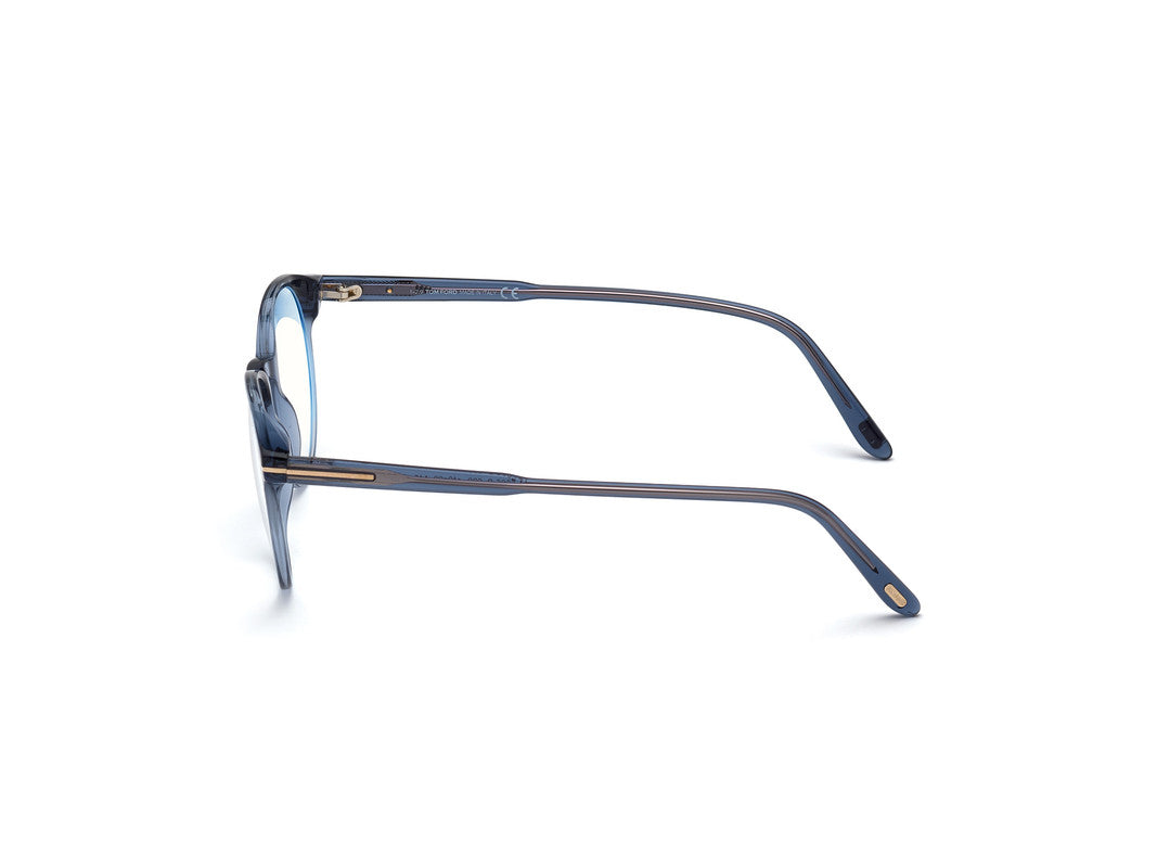 Shiny Blue Female Glasses Tom Ford 889214181565