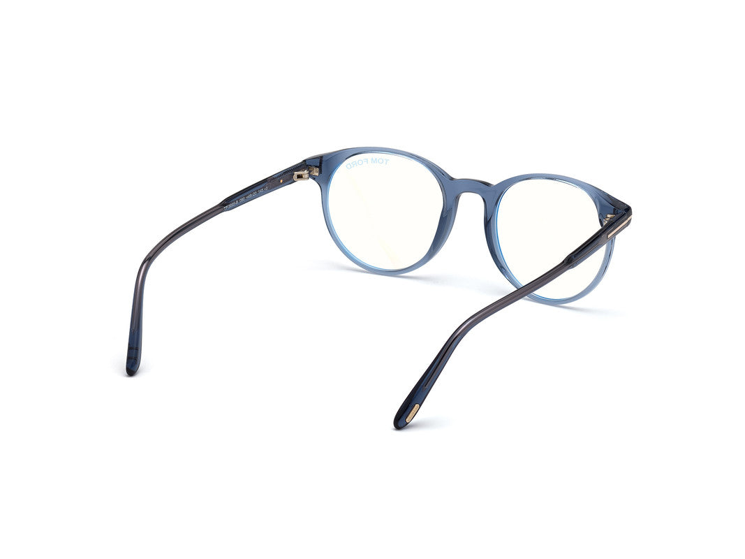 Shiny Blue Female Glasses Tom Ford 889214181565