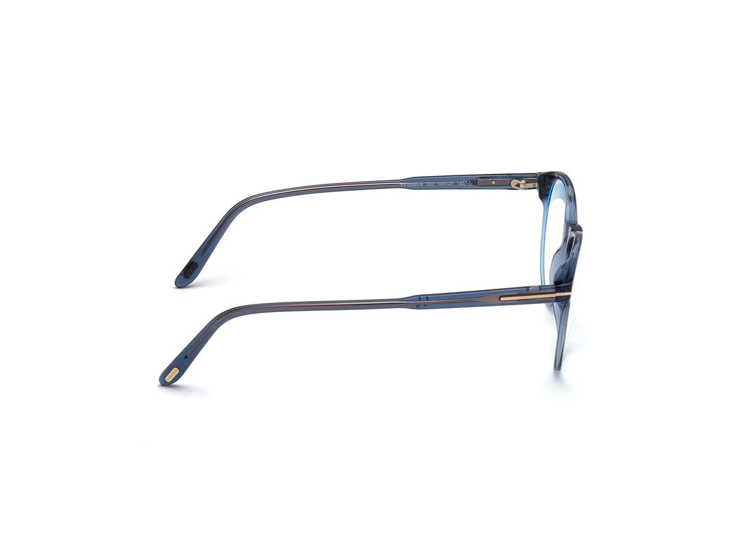 Shiny Blue Female Glasses Tom Ford 889214181565