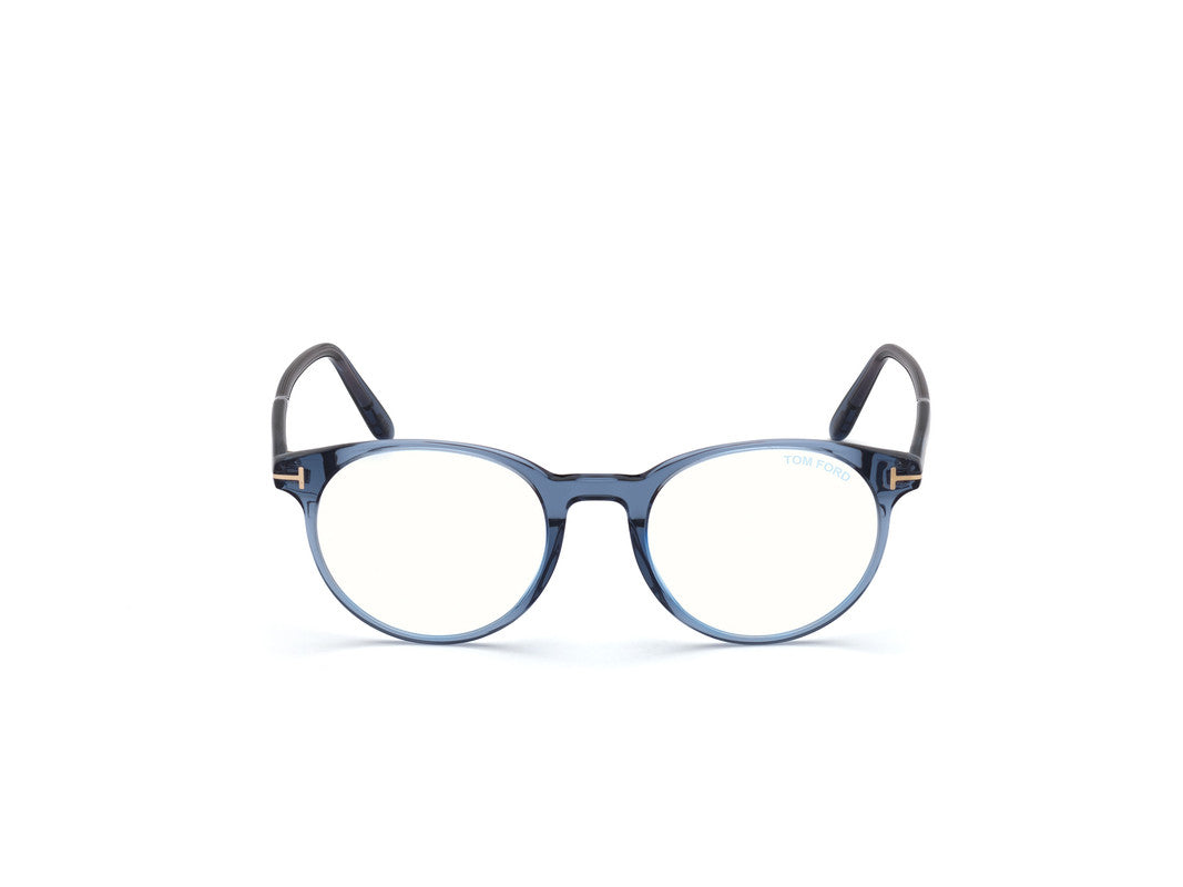 Shiny Blue Female Glasses Tom Ford 889214181565