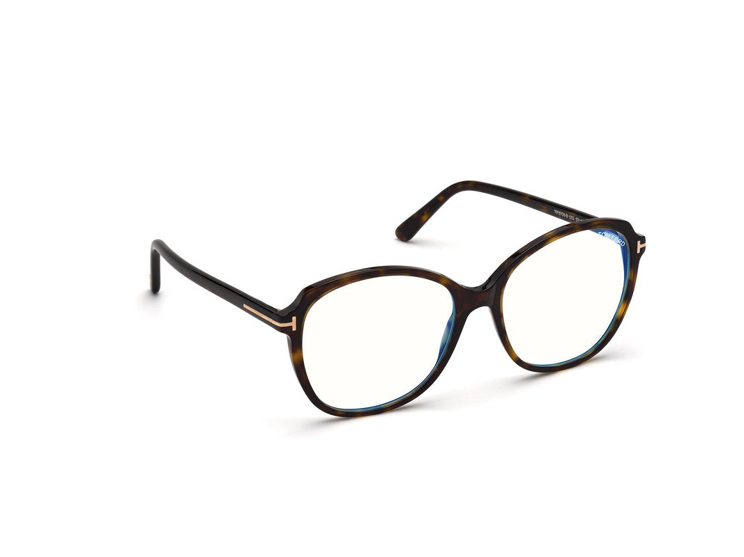 Dark Havana Female Glasses Tom Ford 889214182548