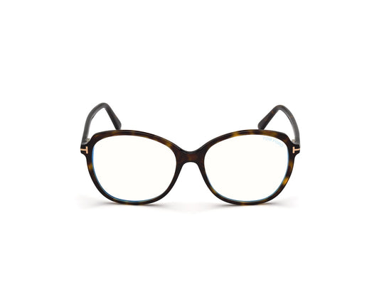 Dark Havana Female Glasses Tom Ford 889214182548