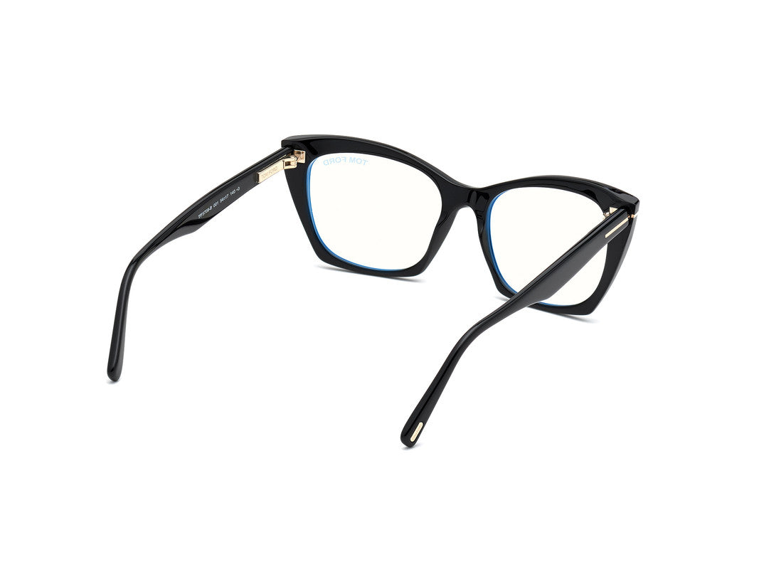 Shiny Black Female Glasses Tom Ford 889214182579