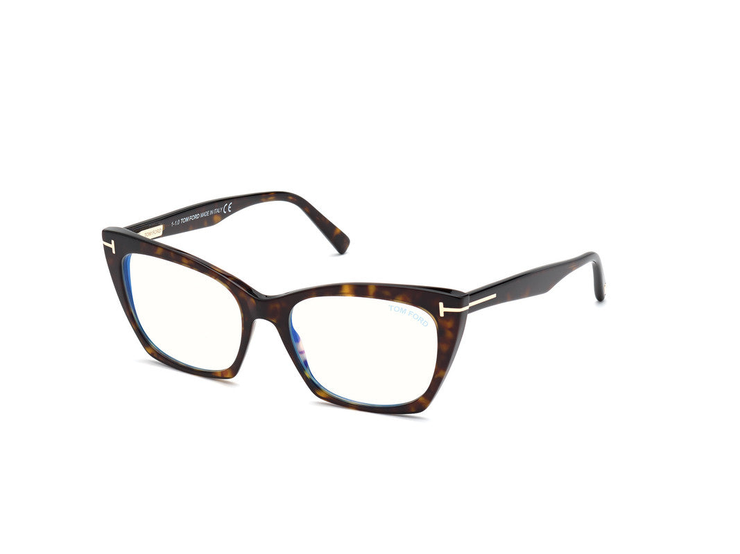 Dark Havana Female Glasses Tom Ford 889214182586