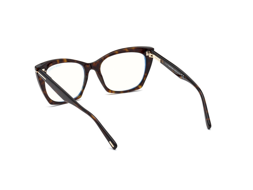 Dark Havana Female Glasses Tom Ford 889214182586