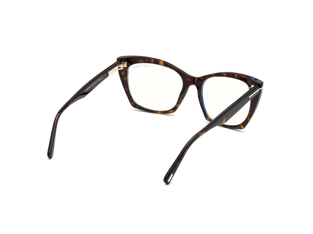 Dark Havana Female Glasses Tom Ford 889214182586