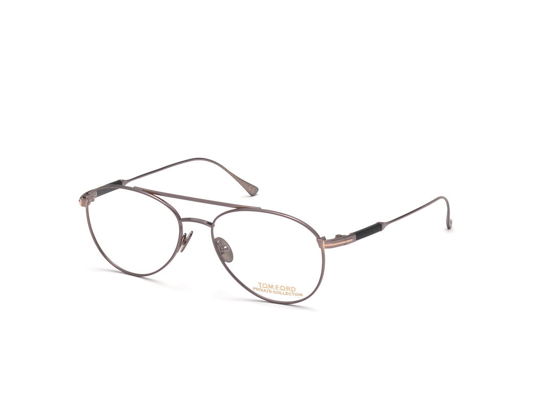 Shiny Satin Dark Ruthenium Male Glasses Tom Ford Private Collection 889214210685