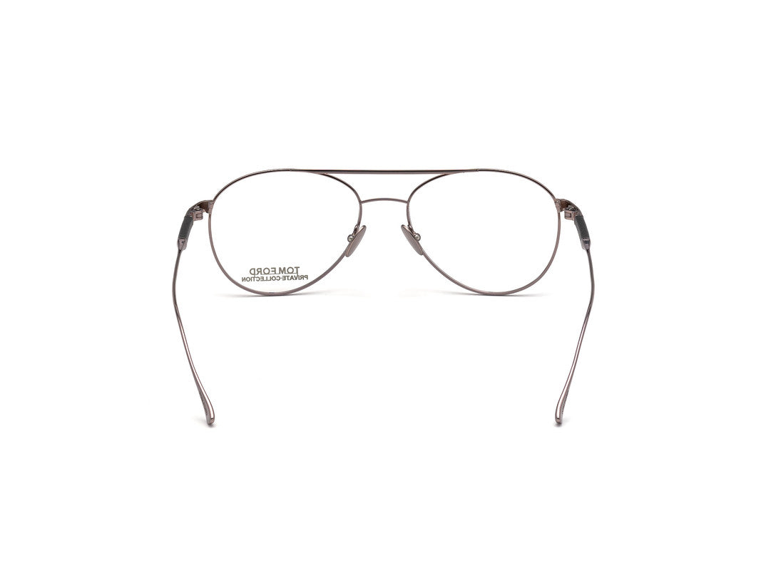 Shiny Satin Dark Ruthenium Male Glasses Tom Ford Private Collection 889214210685
