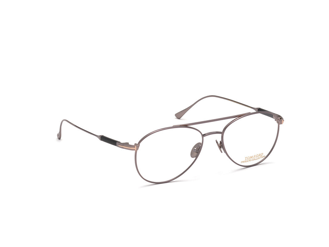 Shiny Satin Dark Ruthenium Male Glasses Tom Ford Private Collection 889214210685
