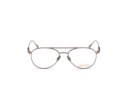 Shiny Satin Dark Ruthenium Male Glasses Tom Ford Private Collection 889214210685