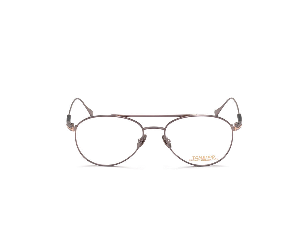 Shiny Satin Dark Ruthenium Male Glasses Tom Ford Private Collection 889214210685
