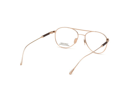 Shiny Rose Gold Male Glasses Tom Ford Private Collection 889214210692