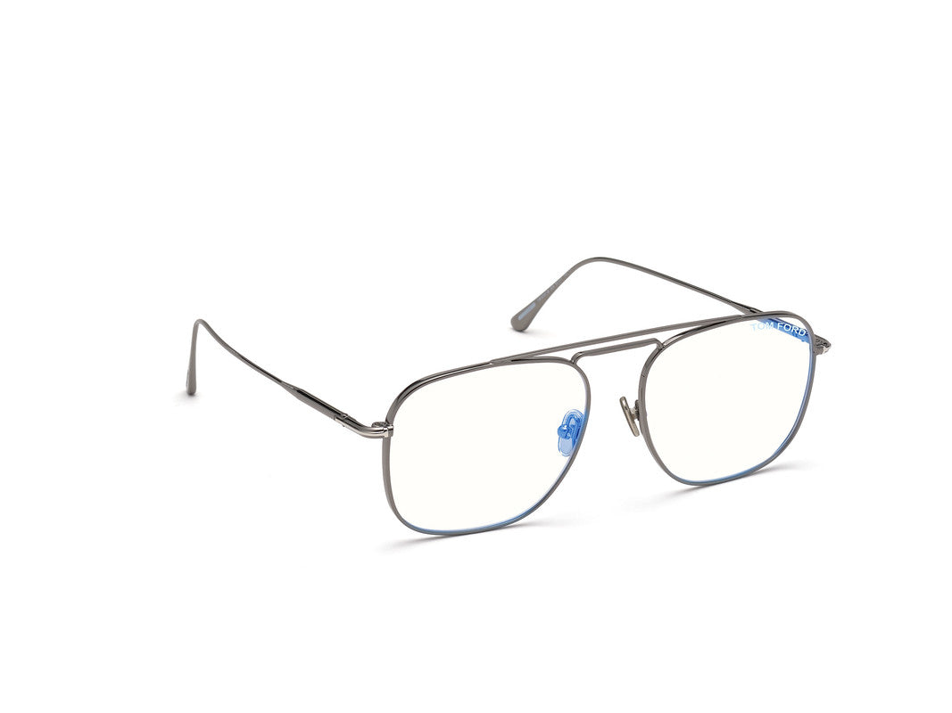 Shiny Gunmetal Male Glasses Tom Ford 889214256775