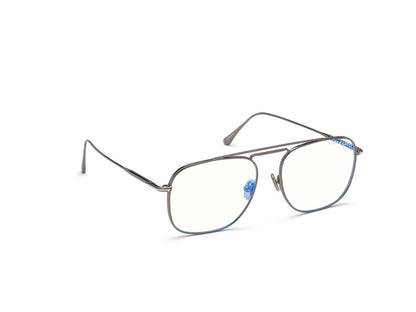 Shiny Gunmetal Male Glasses Tom Ford 889214256775