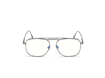 Shiny Gunmetal Male Glasses Tom Ford 889214256775