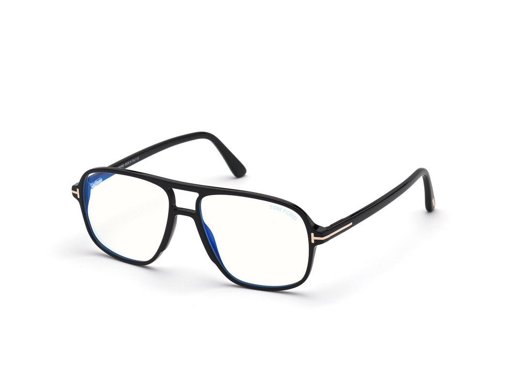 Shiny Black Male Glasses Tom Ford 889214257291