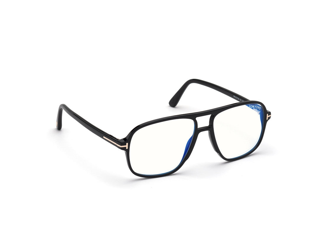 Shiny Black Male Glasses Tom Ford 889214257291