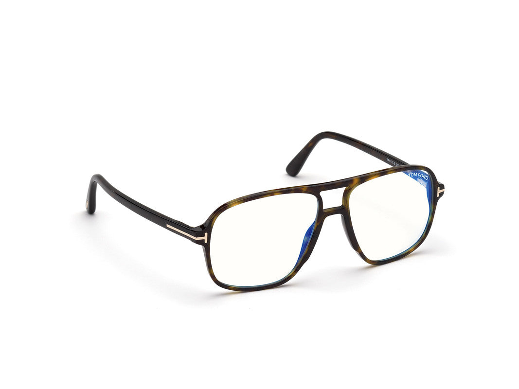 Dark Havana Male Glasses Tom Ford 889214257321