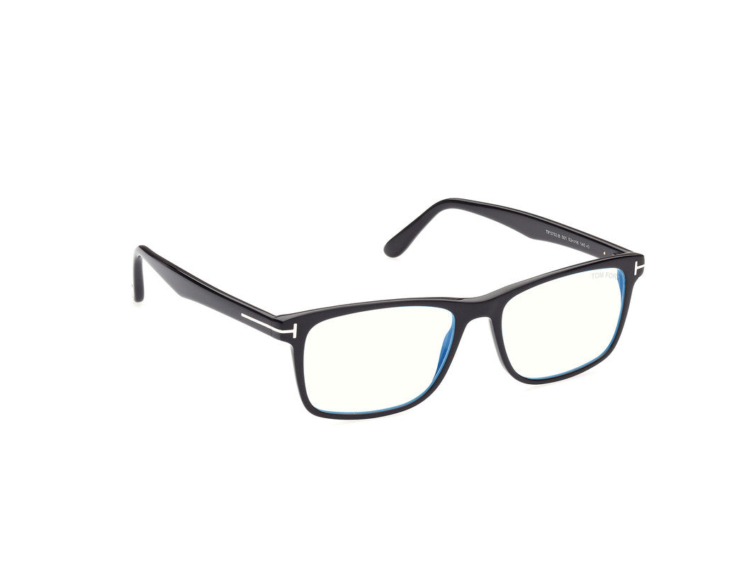 Shiny Black Male Glasses Tom Ford 889214268136