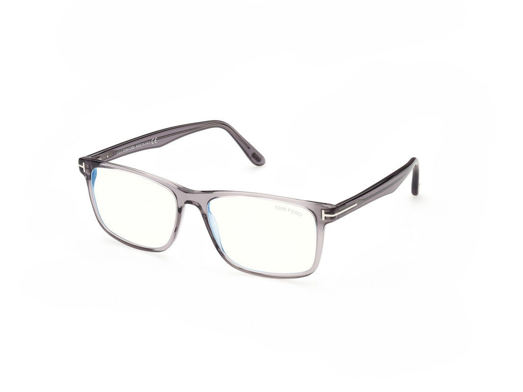 Shiny Grey Male Glasses Tom Ford 889214268105