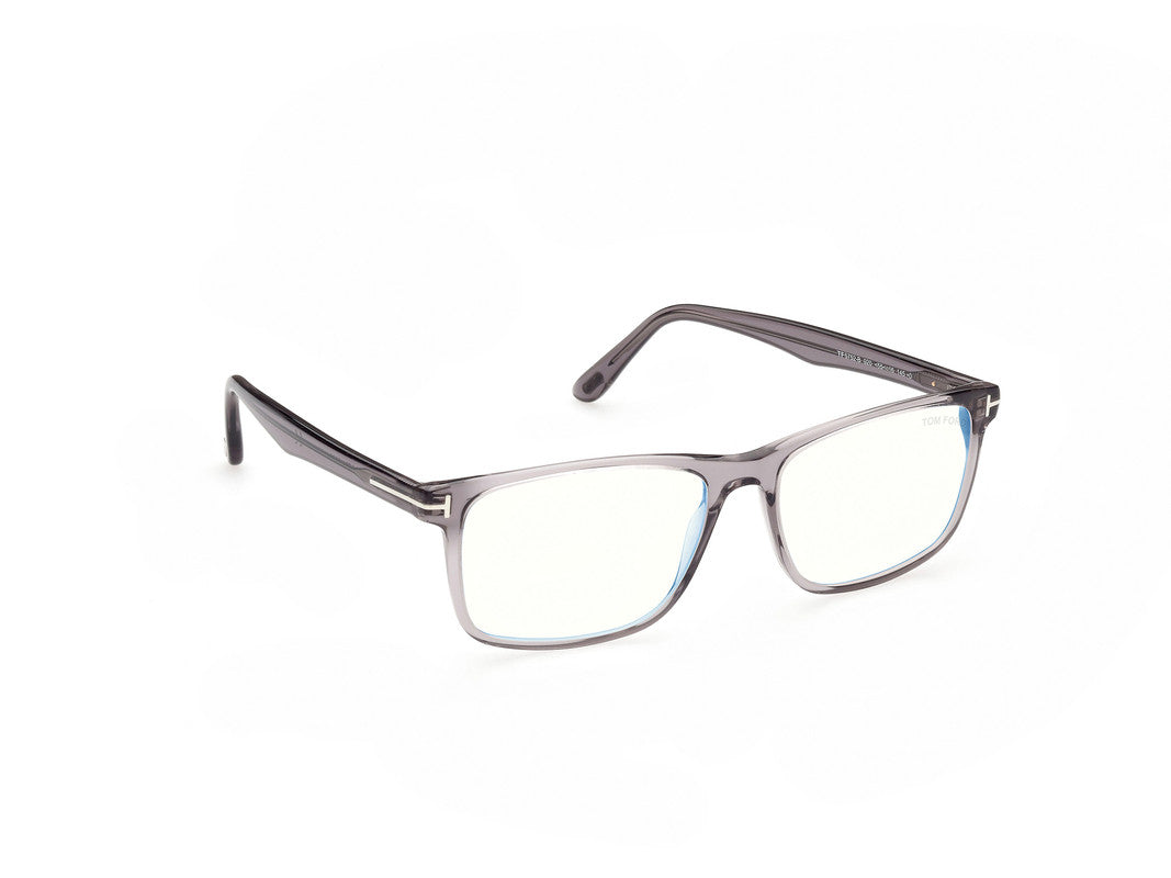 Shiny Grey Male Glasses Tom Ford 889214268105