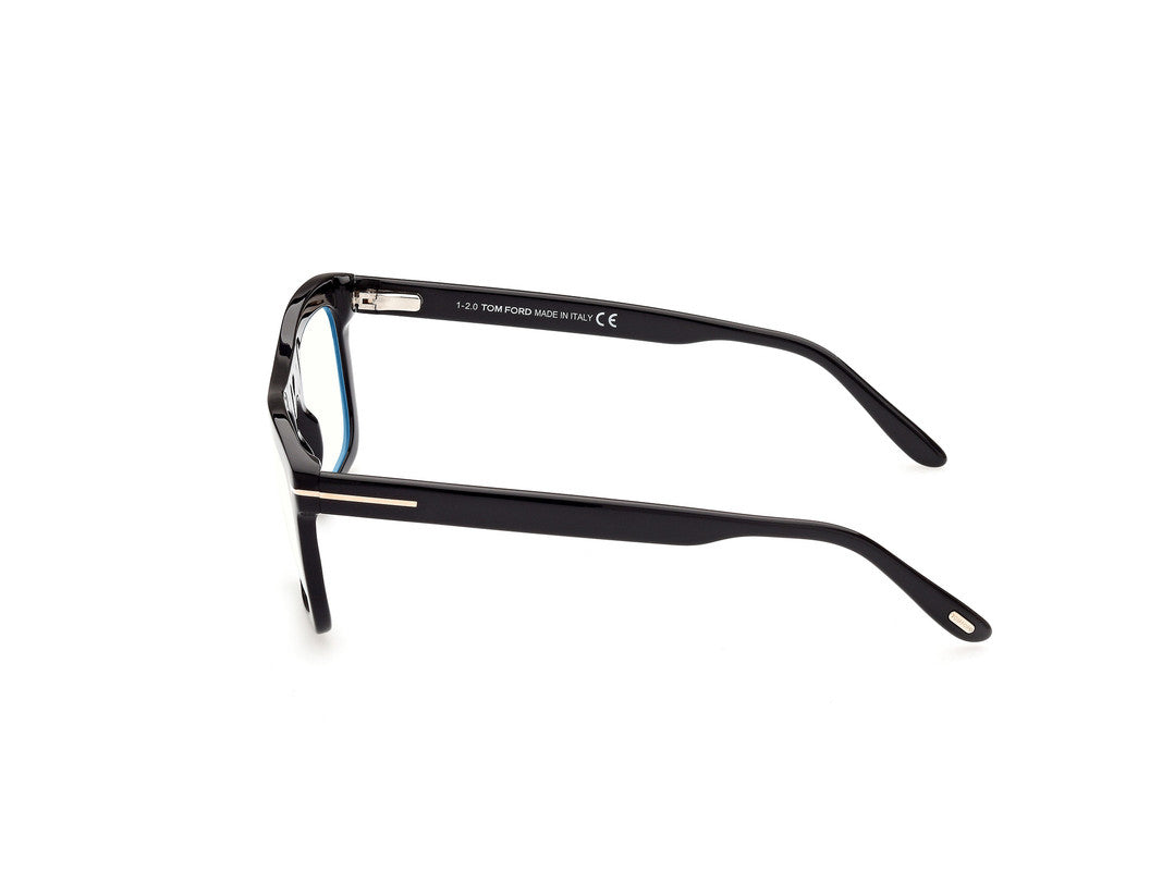 Shiny Black Male Glasses Tom Ford 889214268389