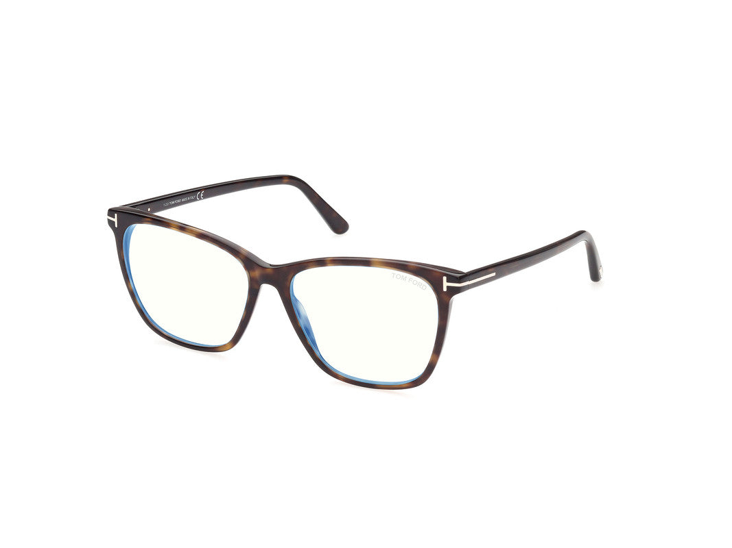 Dark Havana Female Glasses Tom Ford 889214268686